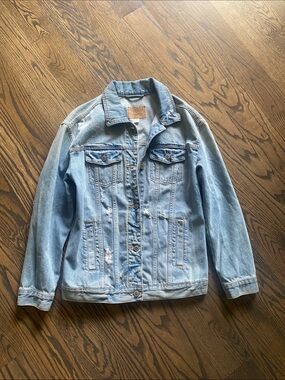 Hollister Light Blue Denim Jean Jacket